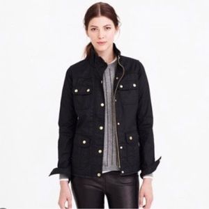 J.Crew Downtown Field Jacket in Black